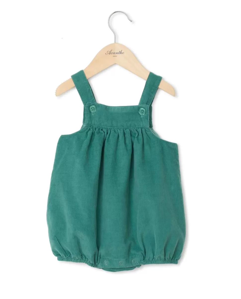 Acanthe Bloomers & Pantalons | Barboteuse à bretelles velours