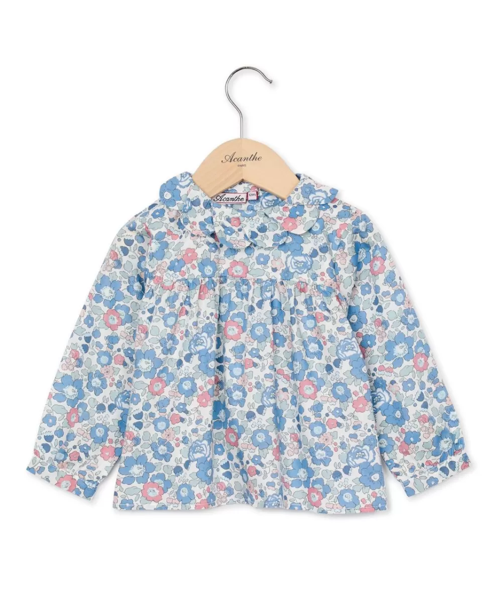 Acanthe Chemisiers, Blouses & Polos | Blouse col pétale en tissu Liberty Betsy