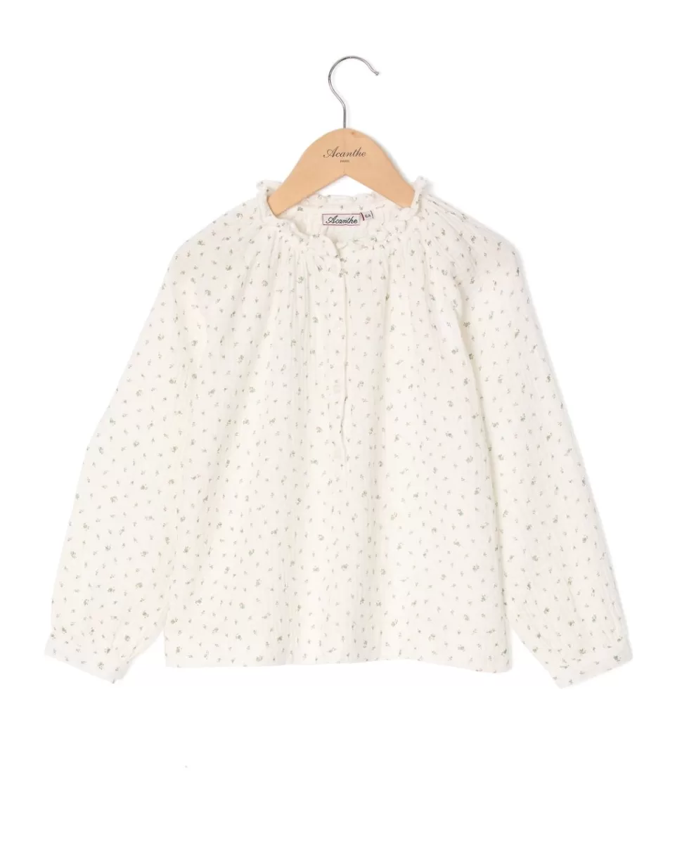 Enfant Acanthe Chemisiers & Blouses | Blouse gaze de coton imprimé fleur