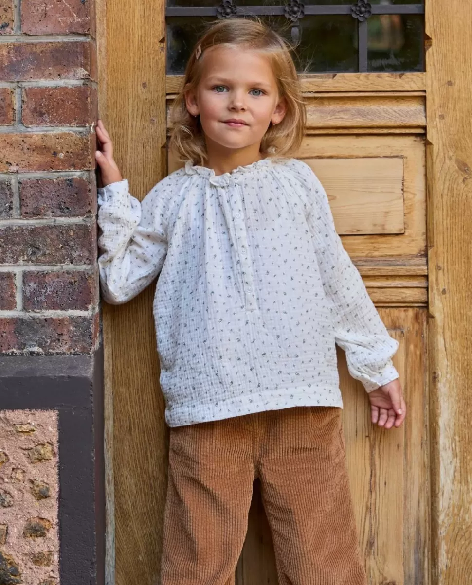 Enfant Acanthe Chemisiers & Blouses | Blouse gaze de coton imprimé fleur