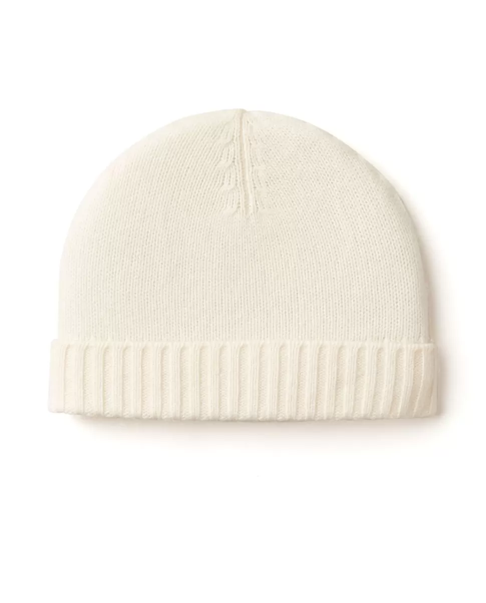 Femme Acanthe Mitaines Bandeaux Bonnets | Bonnets, Bandeaux, Mitaines | Bonnet écru 100% cachemire