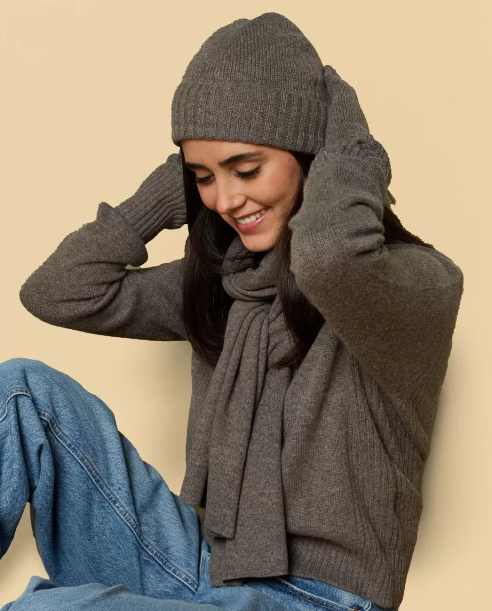 Femme Acanthe Mitaines Bandeaux Bonnets | Bonnets, Bandeaux, Mitaines | Bonnet 100% cachemire