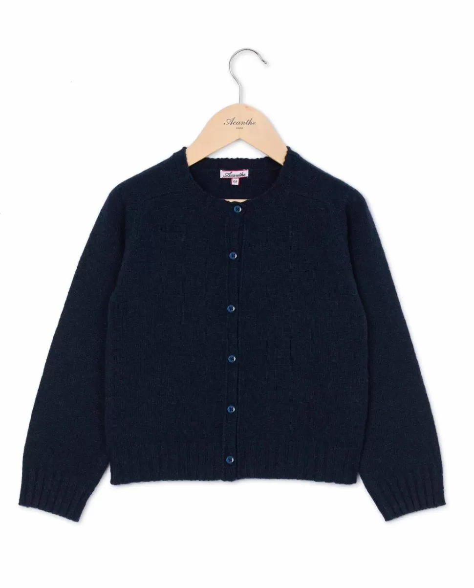 Enfant Acanthe Pulls & Cardigans | Cardigan col rond 100% lambswool