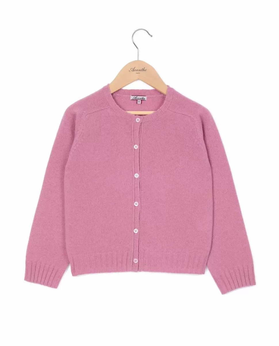 Enfant Acanthe Pulls & Cardigans | Cardigan col rond 100% lambswool