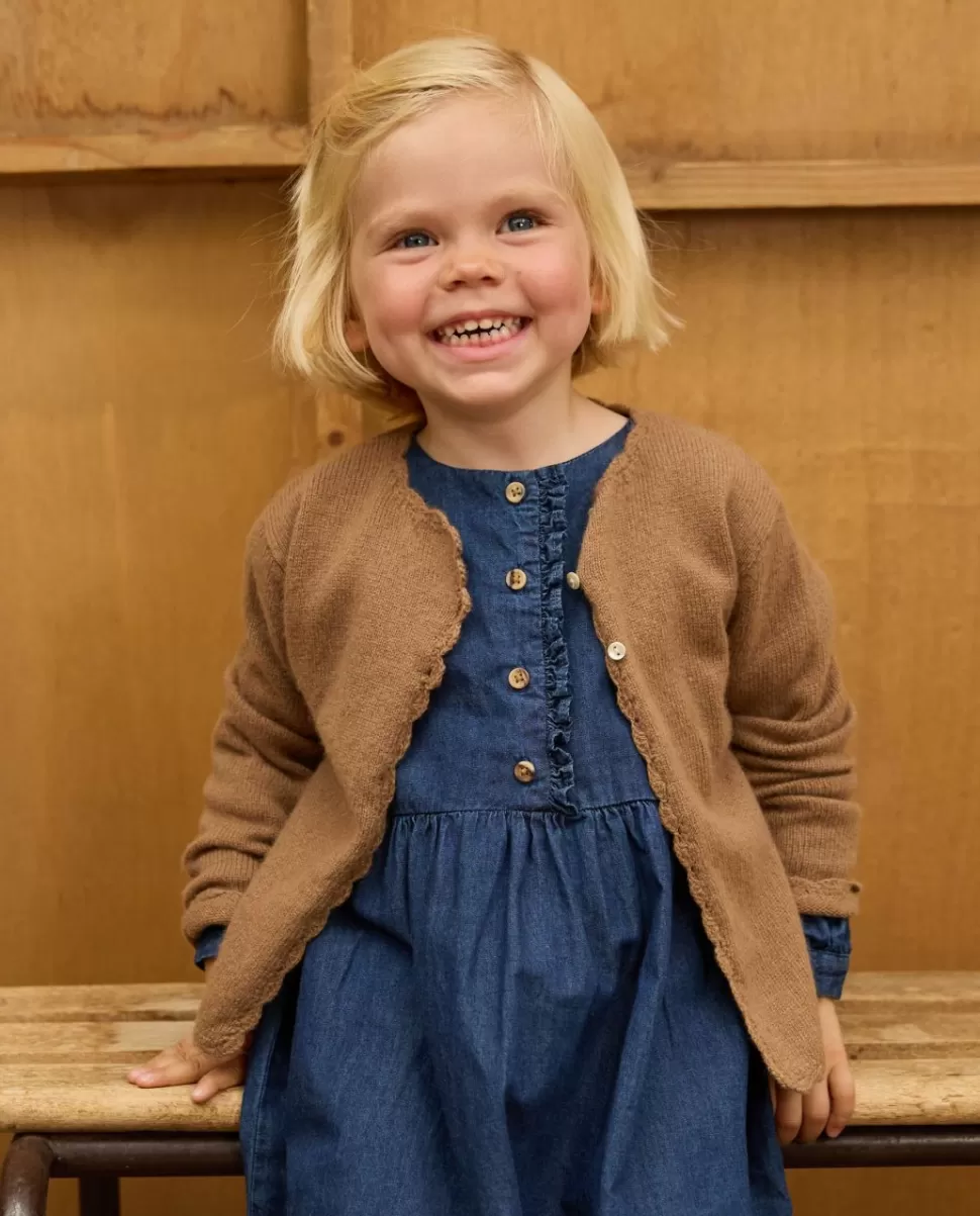 Enfant Acanthe Pulls & Cardigans | Cardigan finition crochet 100% lambswool