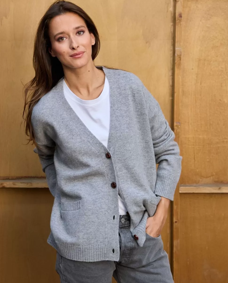 Femme Acanthe Pulls & Cardigans | Cardigan loose 100% lambswool