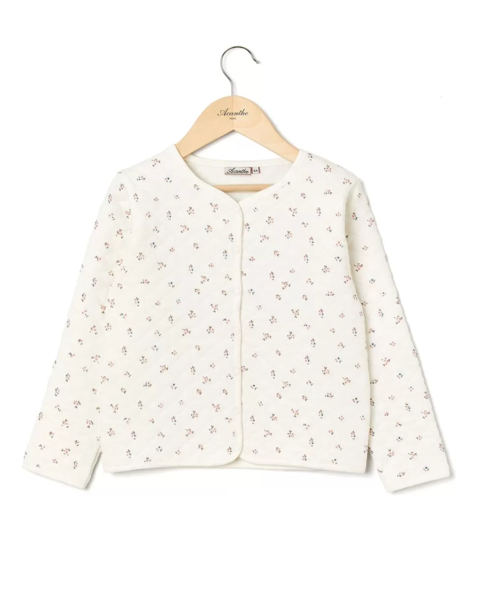 Enfant Acanthe Pulls & Cardigans | Cardigan molletonné imprimé fleur