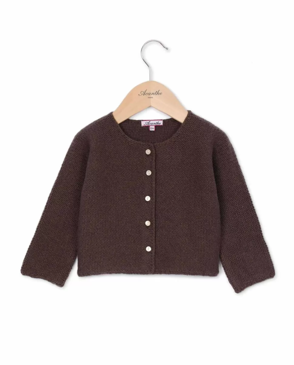Acanthe Pulls & Cardigans | Cardigan point mousse 100% lambswool
