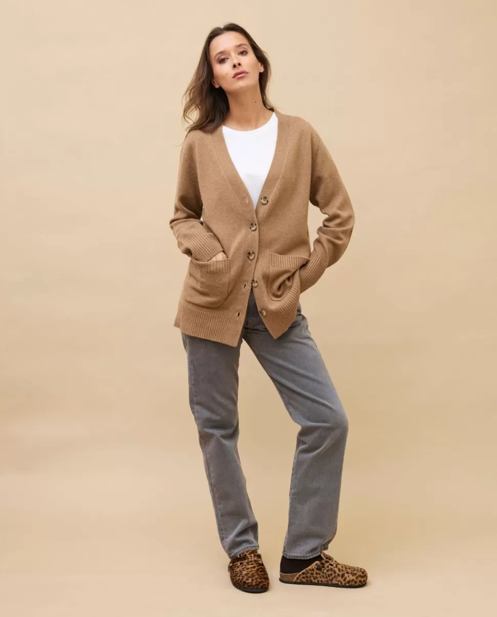 Femme Acanthe Cardigans & Vestes | Pulls & Cardigans | Cardigan V 100% cachemire