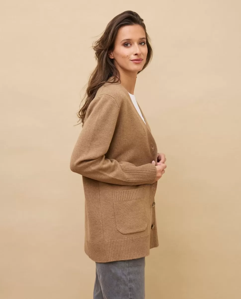 Femme Acanthe Cardigans & Vestes | Pulls & Cardigans | Cardigan V 100% cachemire