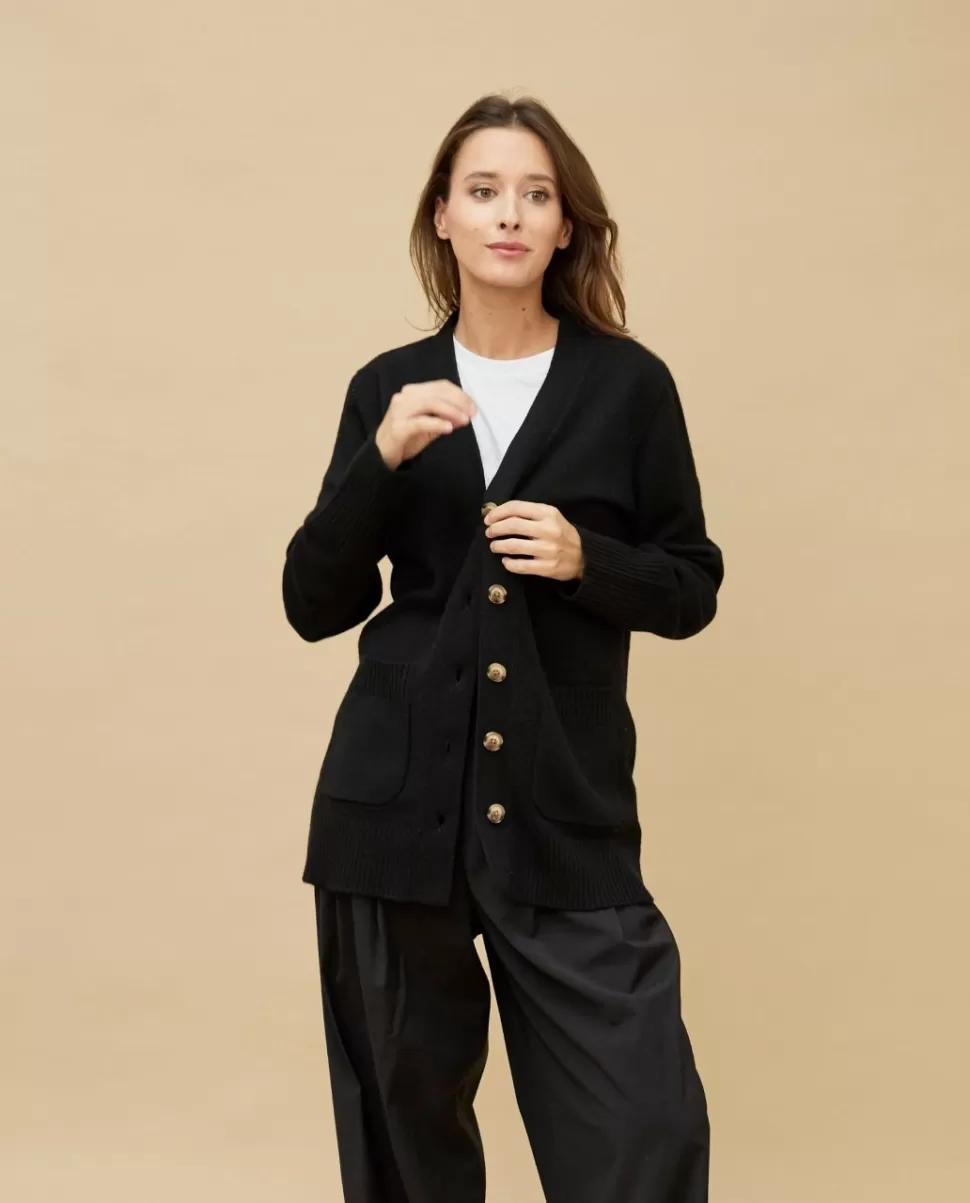 Femme Acanthe Cardigans & Vestes | Pulls & Cardigans | Cardigan V 100% cachemire