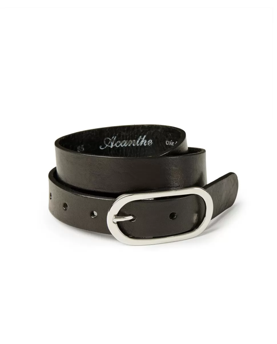 Femme Acanthe Ceintures | Ceinture fine cuir