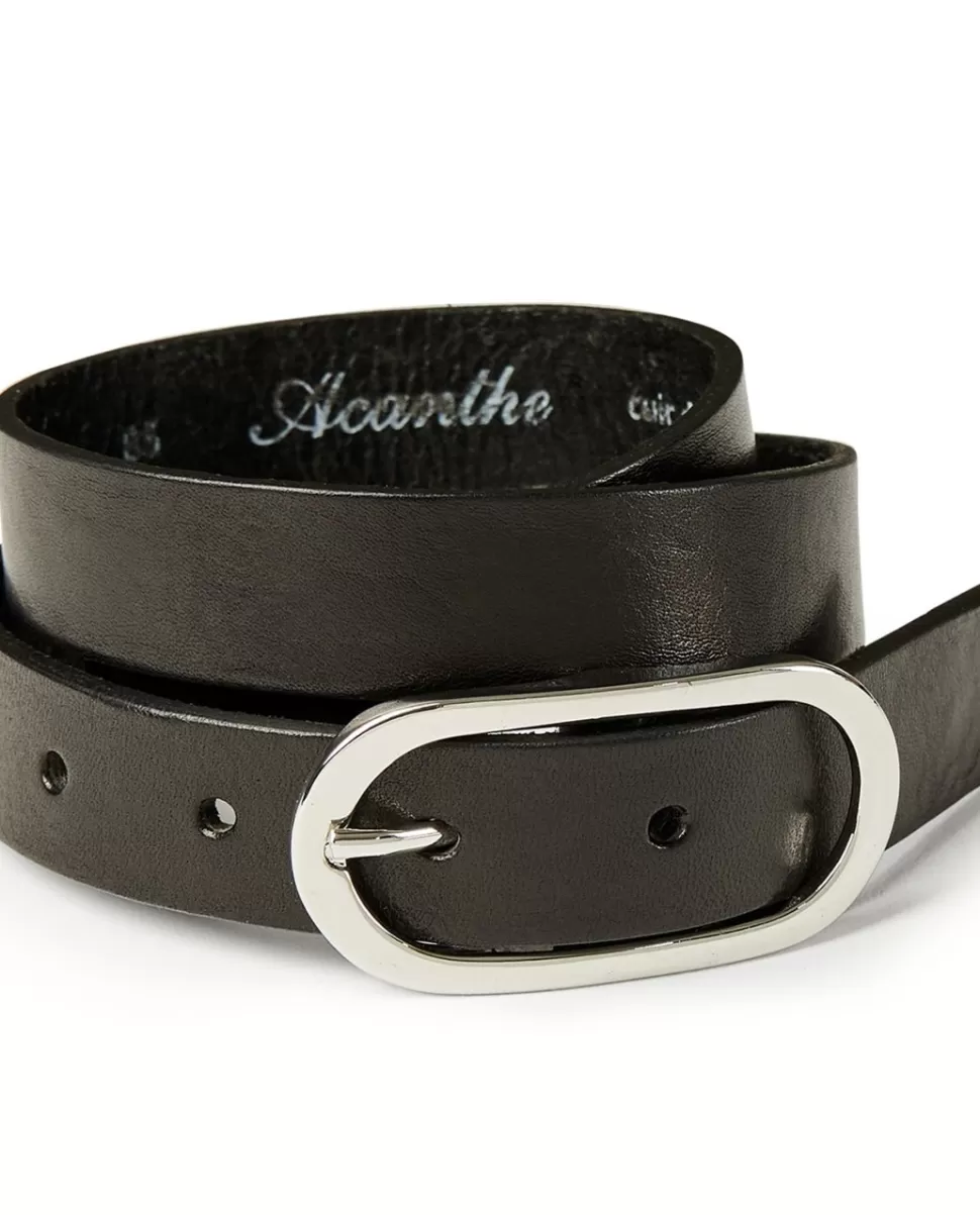 Femme Acanthe Ceintures | Ceinture fine cuir