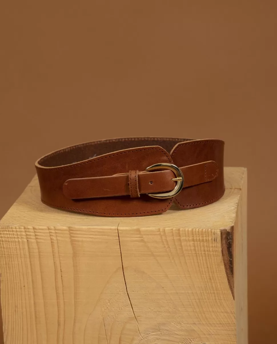 Femme Acanthe Ceintures | Ceinture large cuir