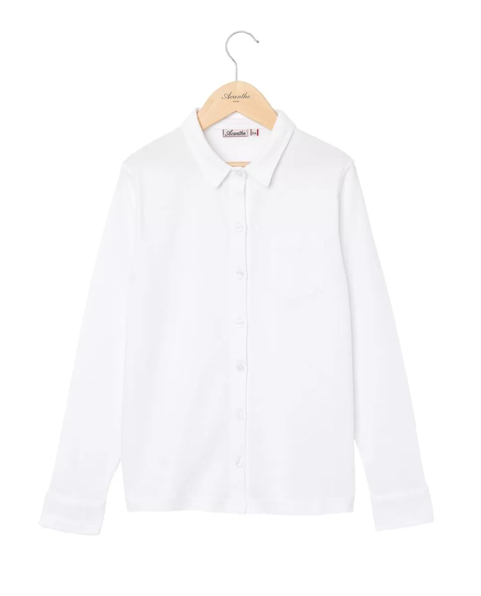 Enfant Acanthe Chemisiers & Blouses | Polos & T-Shirts | Chemisier jersey coton