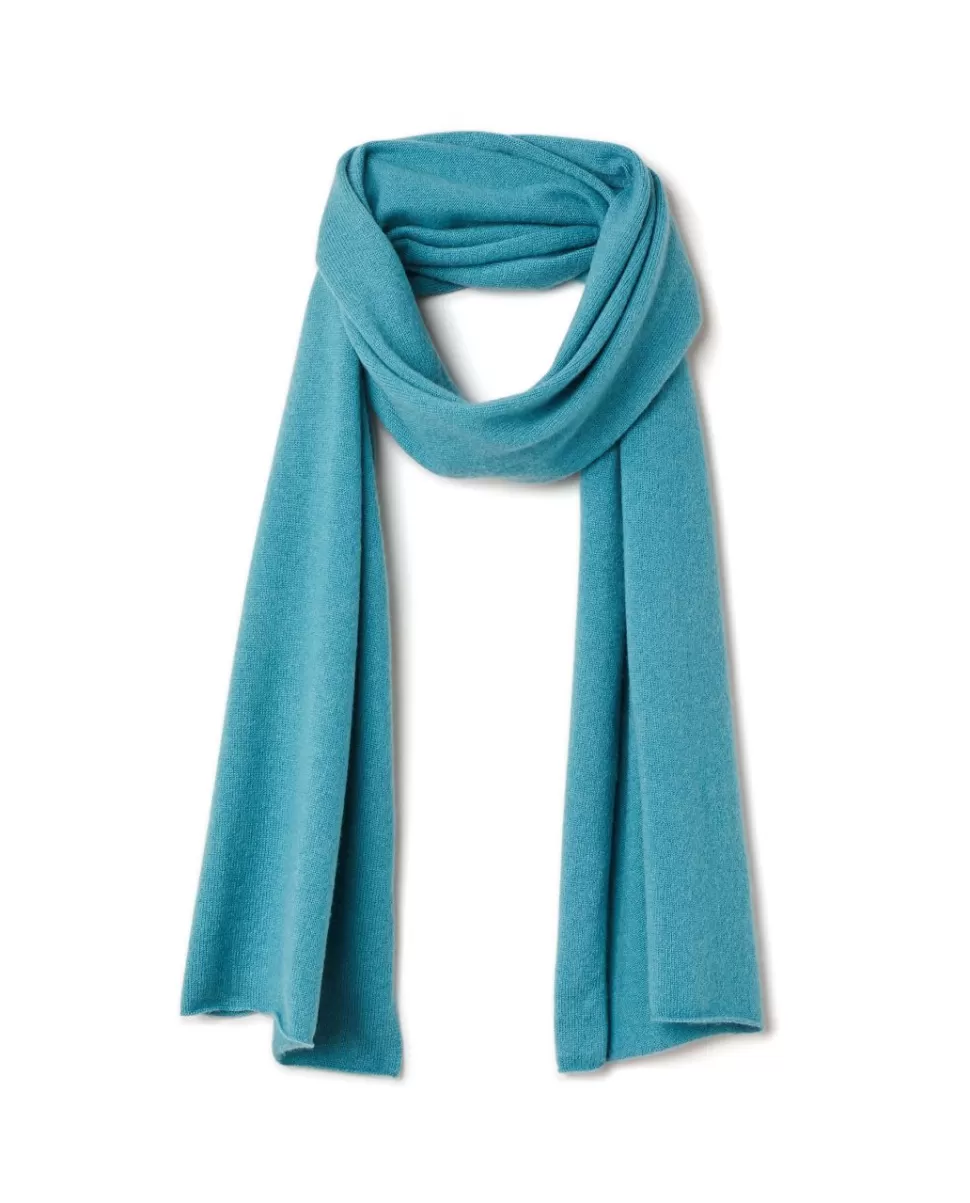 Femme Acanthe Echarpe | Echarpes & Tour De Cou | Echarpe vert grisé100% cachemire
