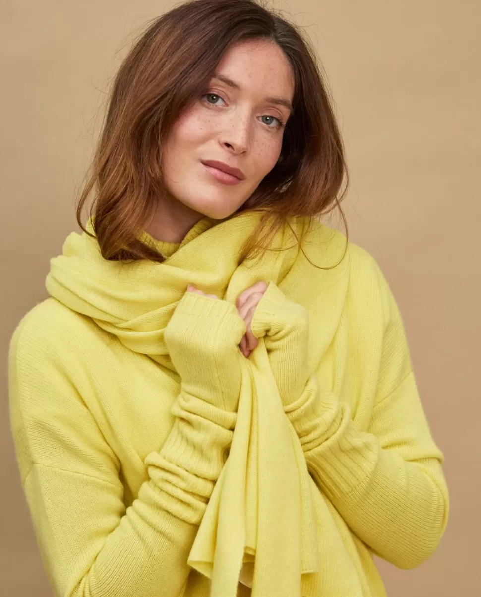 Femme Acanthe Mitaines Bandeaux Bonnets | Bonnets, Bandeaux, Mitaines | Mitaines 100% cachemire