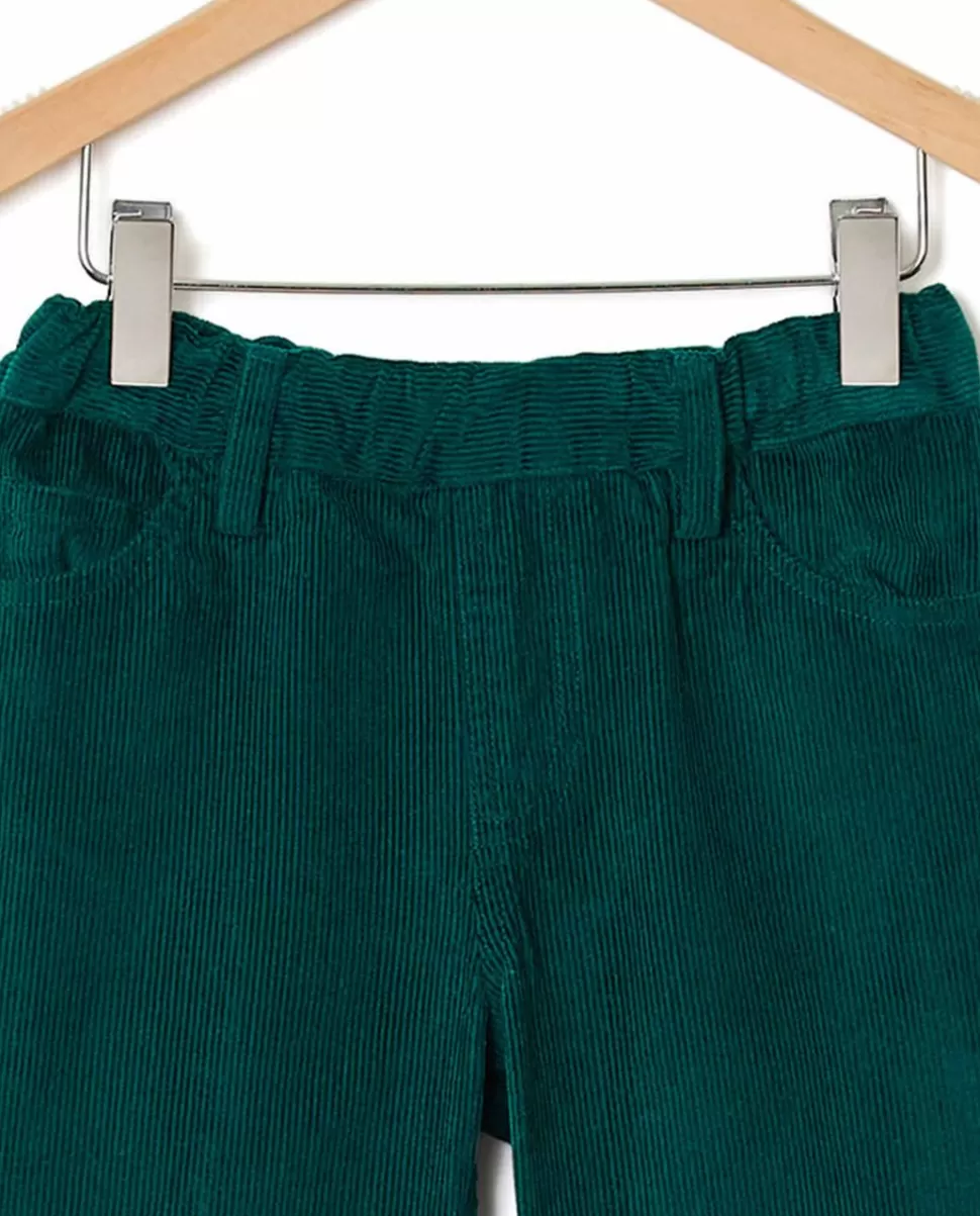 Enfant Acanthe Pantalons, Salopettes, Bermudas | Pantalon élastiqué velours