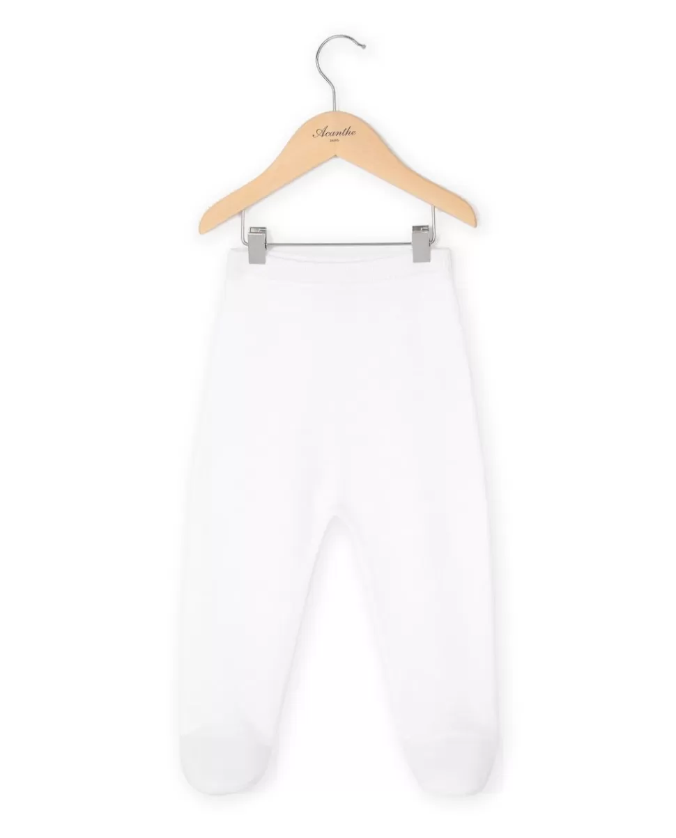 Acanthe Ligne Naissance | Bloomers & Pantalons | Pantalon point mousse avec pieds