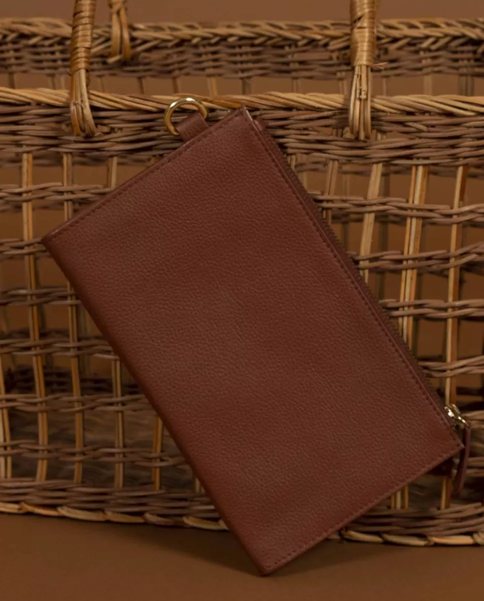 Femme Acanthe Petite Maroquinerie | Pochette cuir