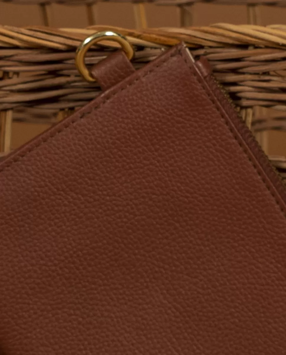 Femme Acanthe Petite Maroquinerie | Pochette cuir