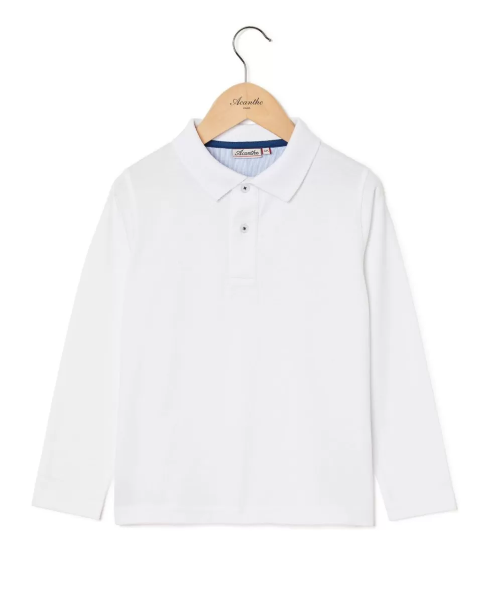 Enfant Acanthe Polos & T-Shirts | Polo jersey manches longues