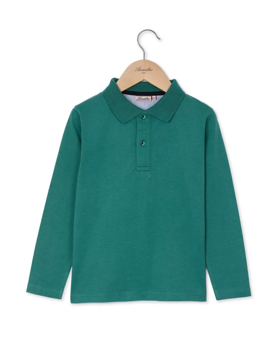 Enfant Acanthe Polos & T-Shirts | Polo jersey manches longues