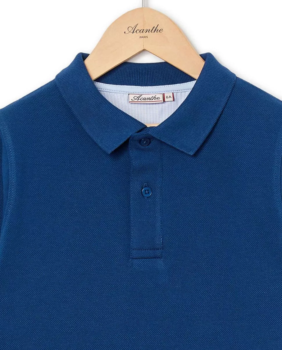Enfant Acanthe Polos & T-Shirts | Polo piqué manches longues