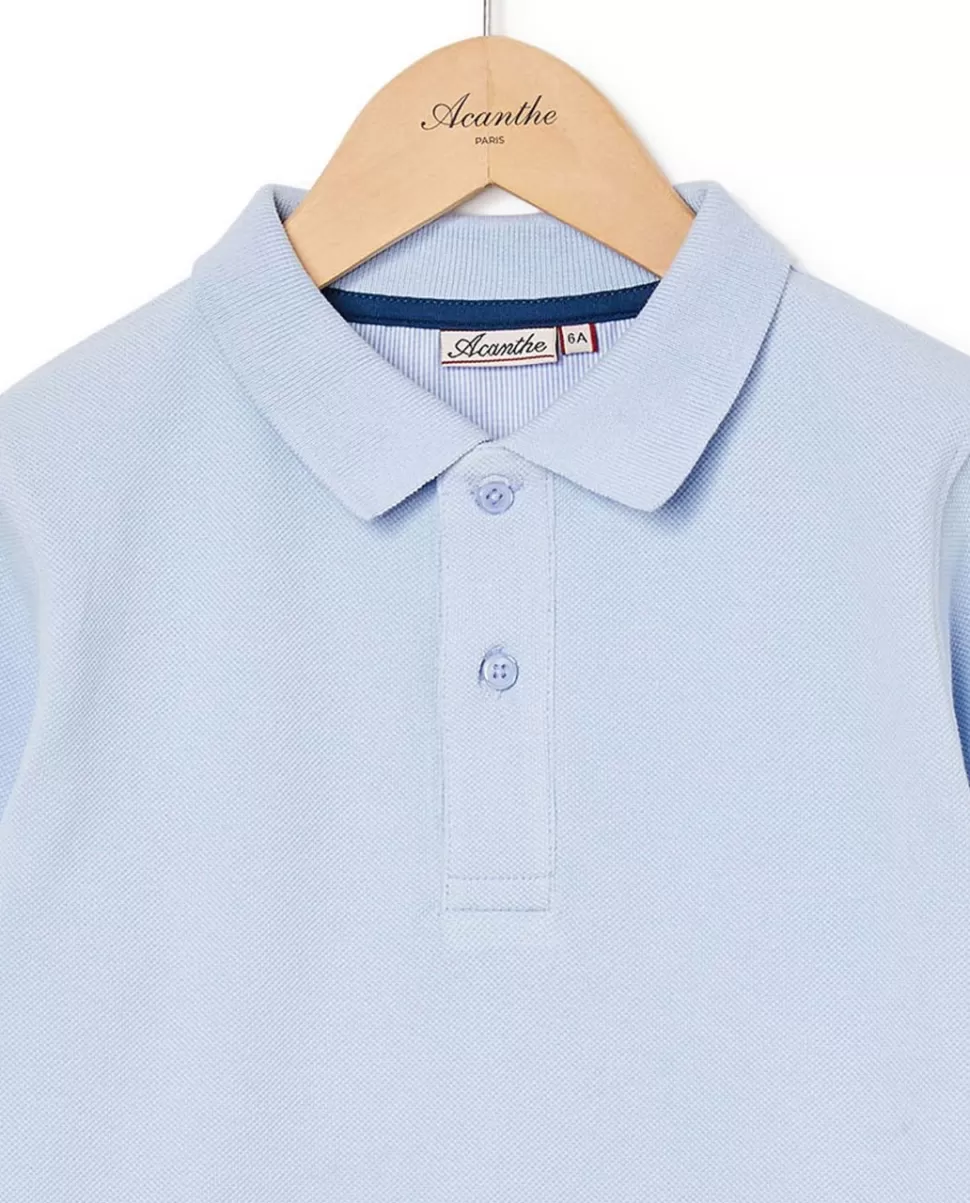 Enfant Acanthe Polos & T-Shirts | Polo piqué manches longues