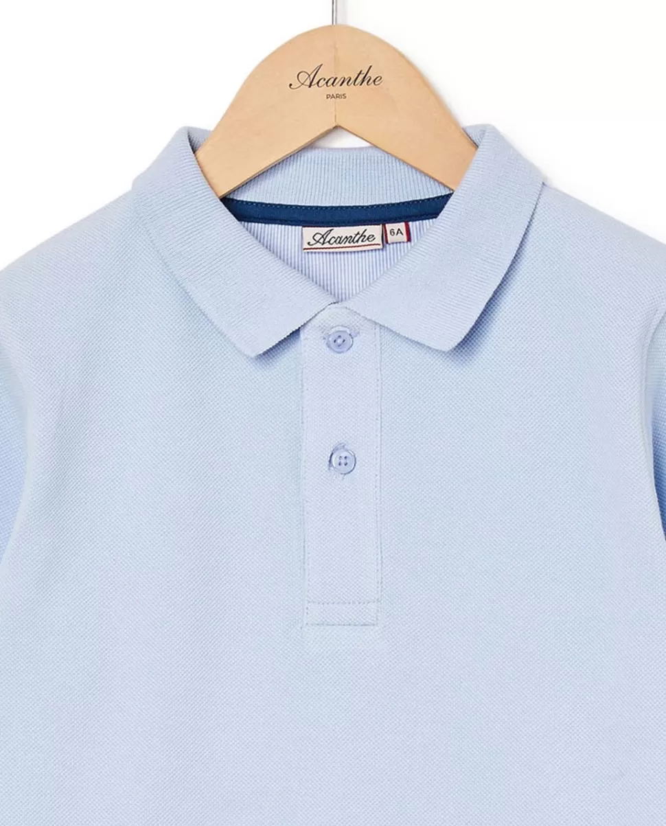 Enfant Acanthe Polos & T-Shirts | Polo piqué manches longues