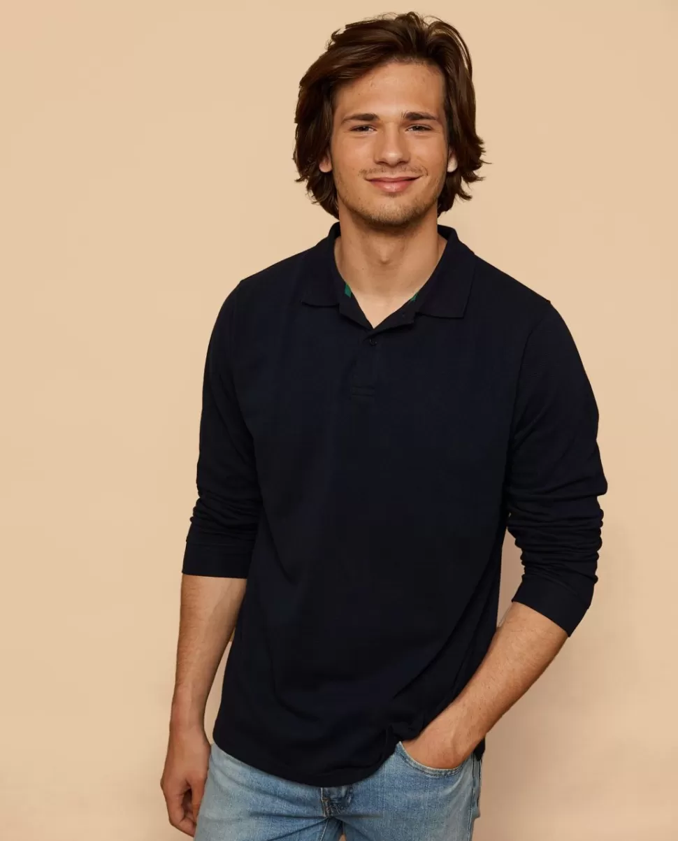 Homme Acanthe Polos & T-Shirts | Polo piqué manches longues