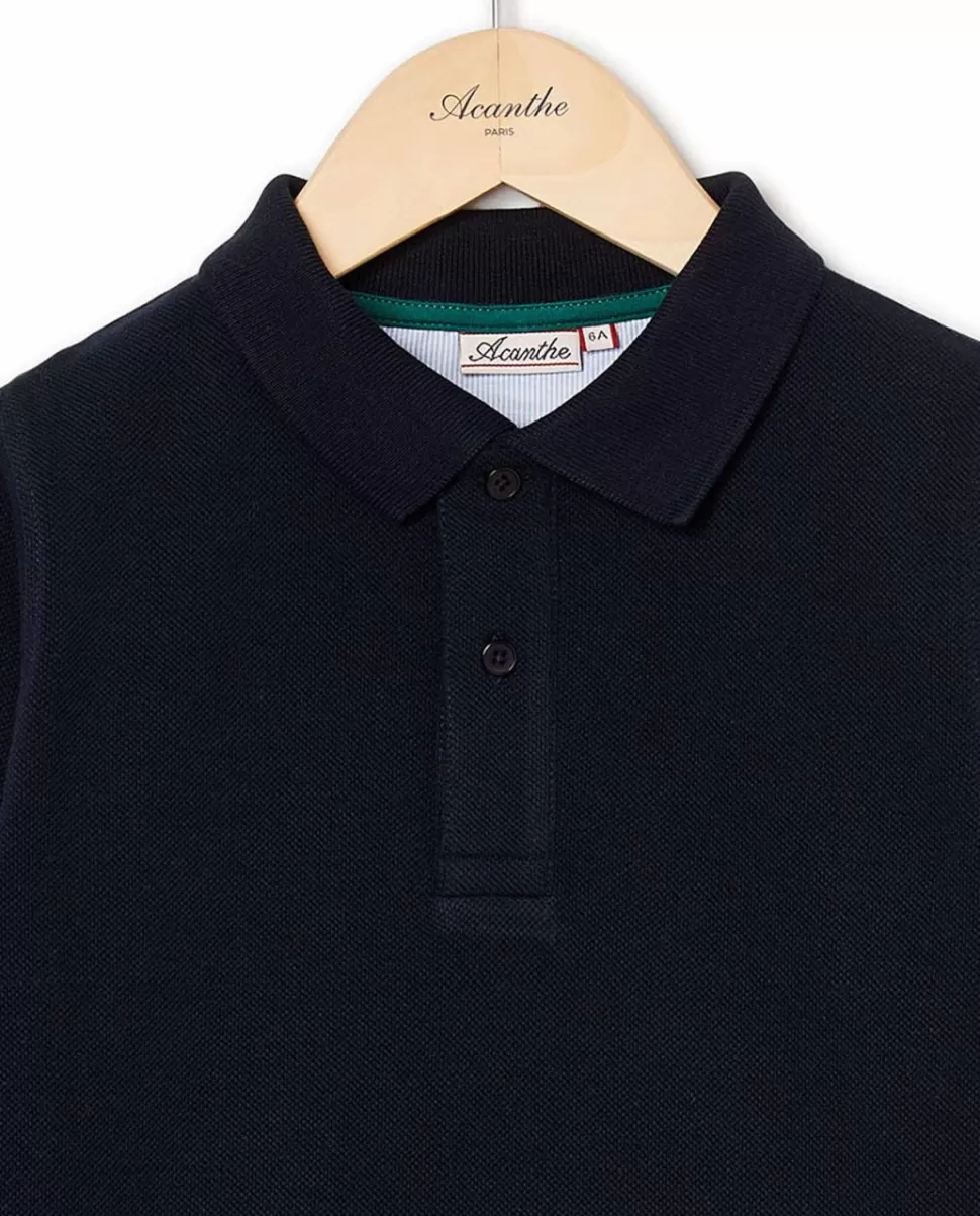 Enfant Acanthe Polos & T-Shirts | Polo piqué manches longues