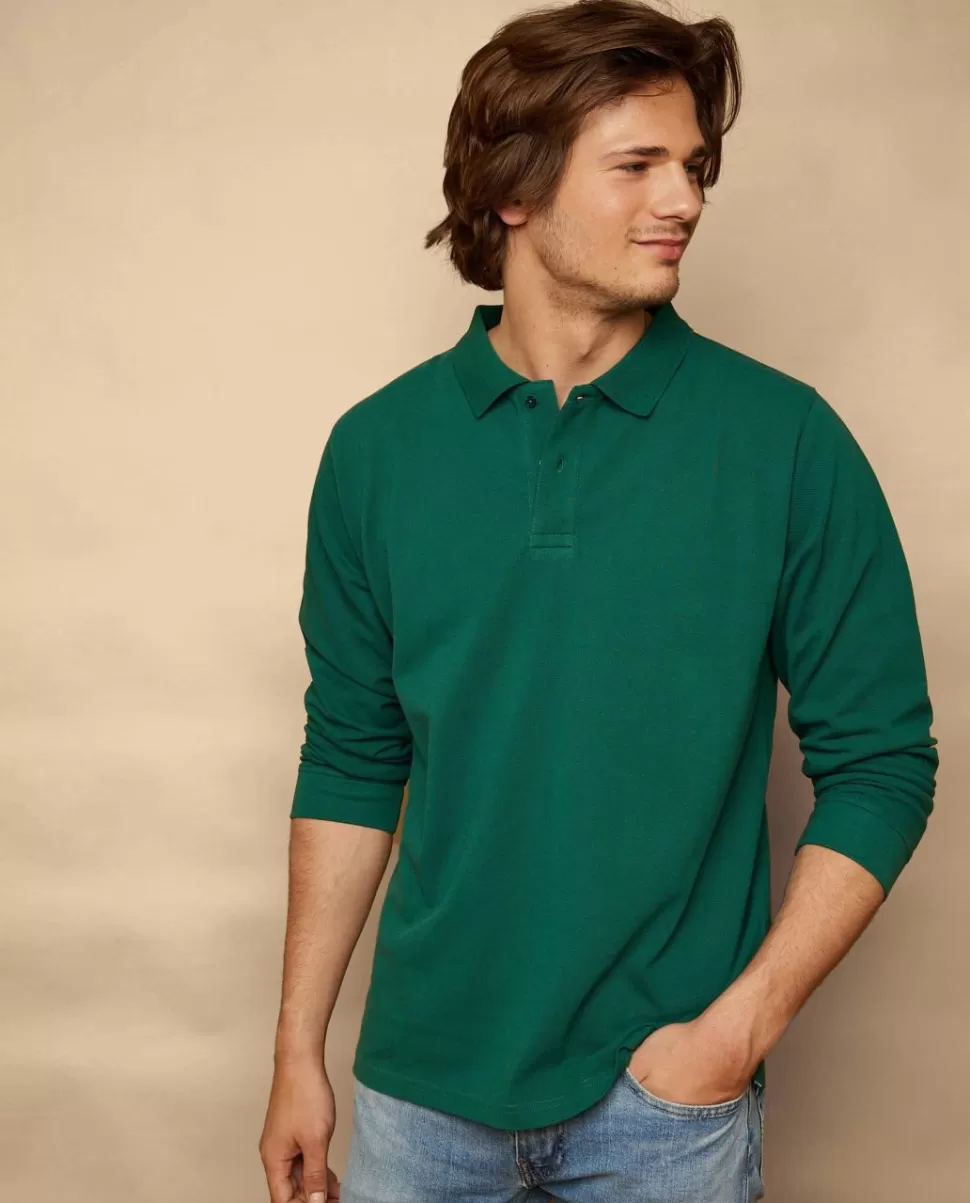 Homme Acanthe Polos & T-Shirts | Polo piqué manches longues