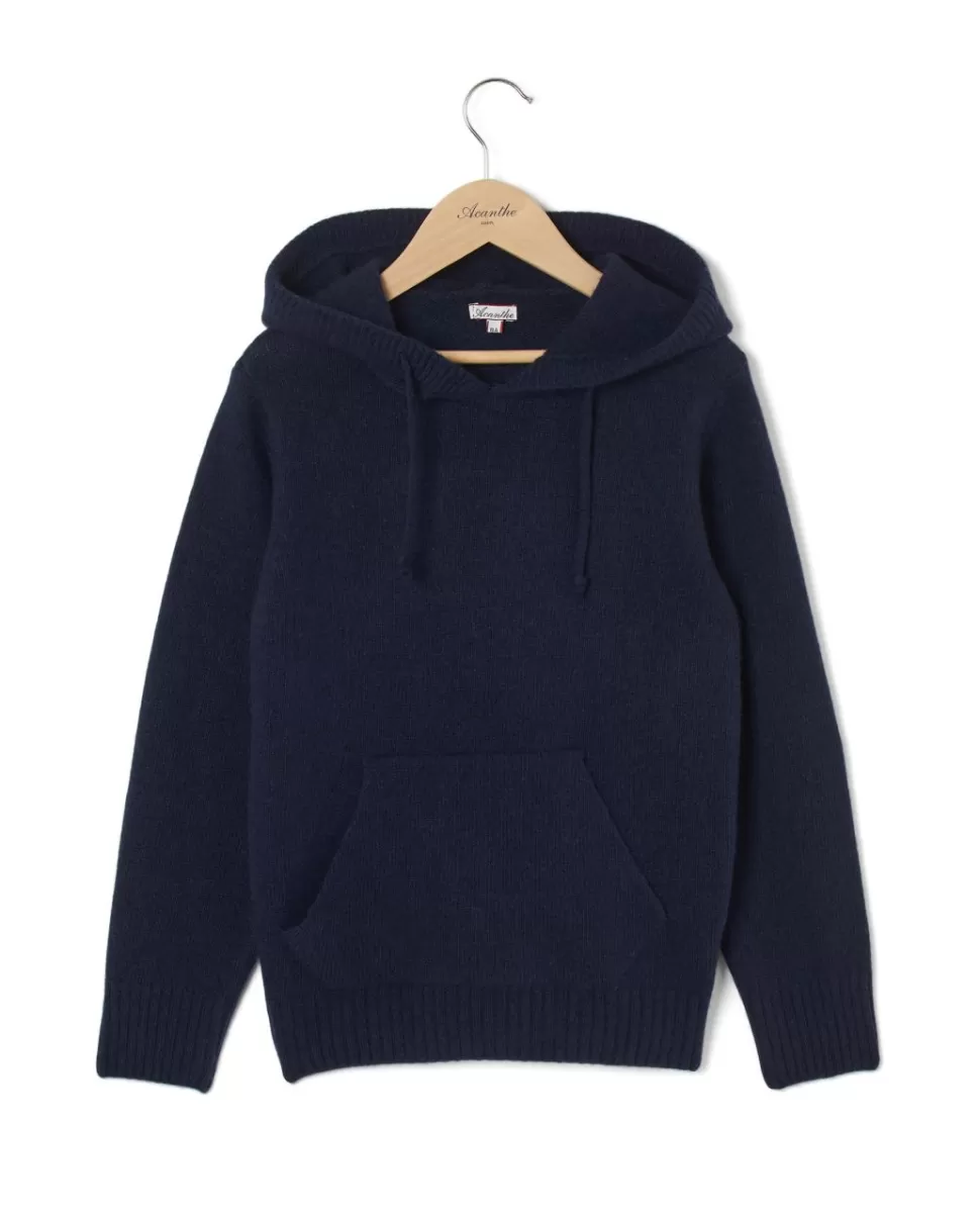 Enfant Acanthe Pulls & Sweats | Pull à capuche mérinos-cachemire