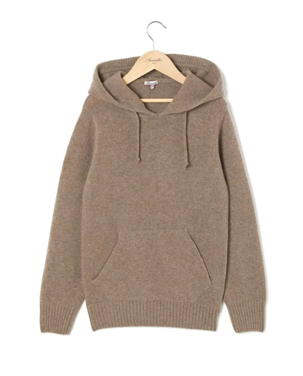 Enfant Acanthe Pulls & Cardigans | Pulls & Sweats | Pull à capuche mérinos-cachemire