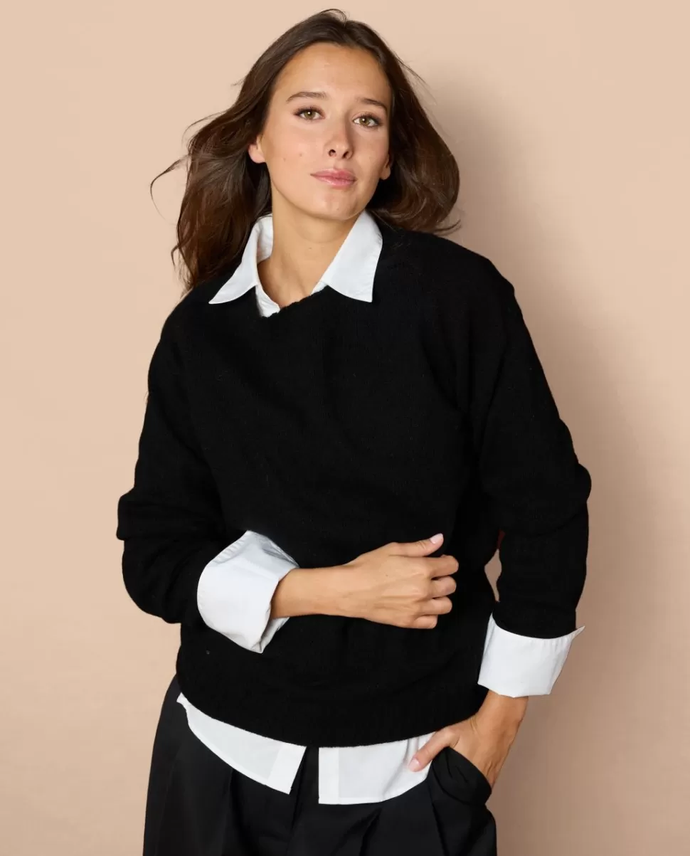 Femme Acanthe Pulls & Cardigans | Pull col rond mérinos-cachemire
