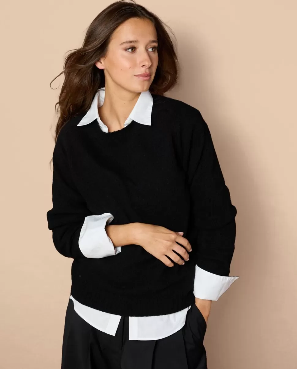 Femme Acanthe Pulls & Cardigans | Pull col rond mérinos-cachemire