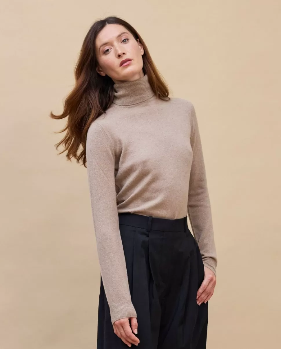 Femme Acanthe Col Roulé & Col Montant | Pulls & Cardigans | Pull col roulé 100% cachemire