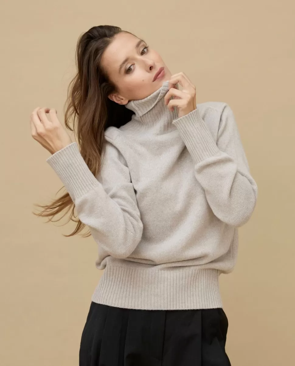 Femme Acanthe Col Roulé & Col Montant | Pulls & Cardigans | Pull col roulé laine-cachemire