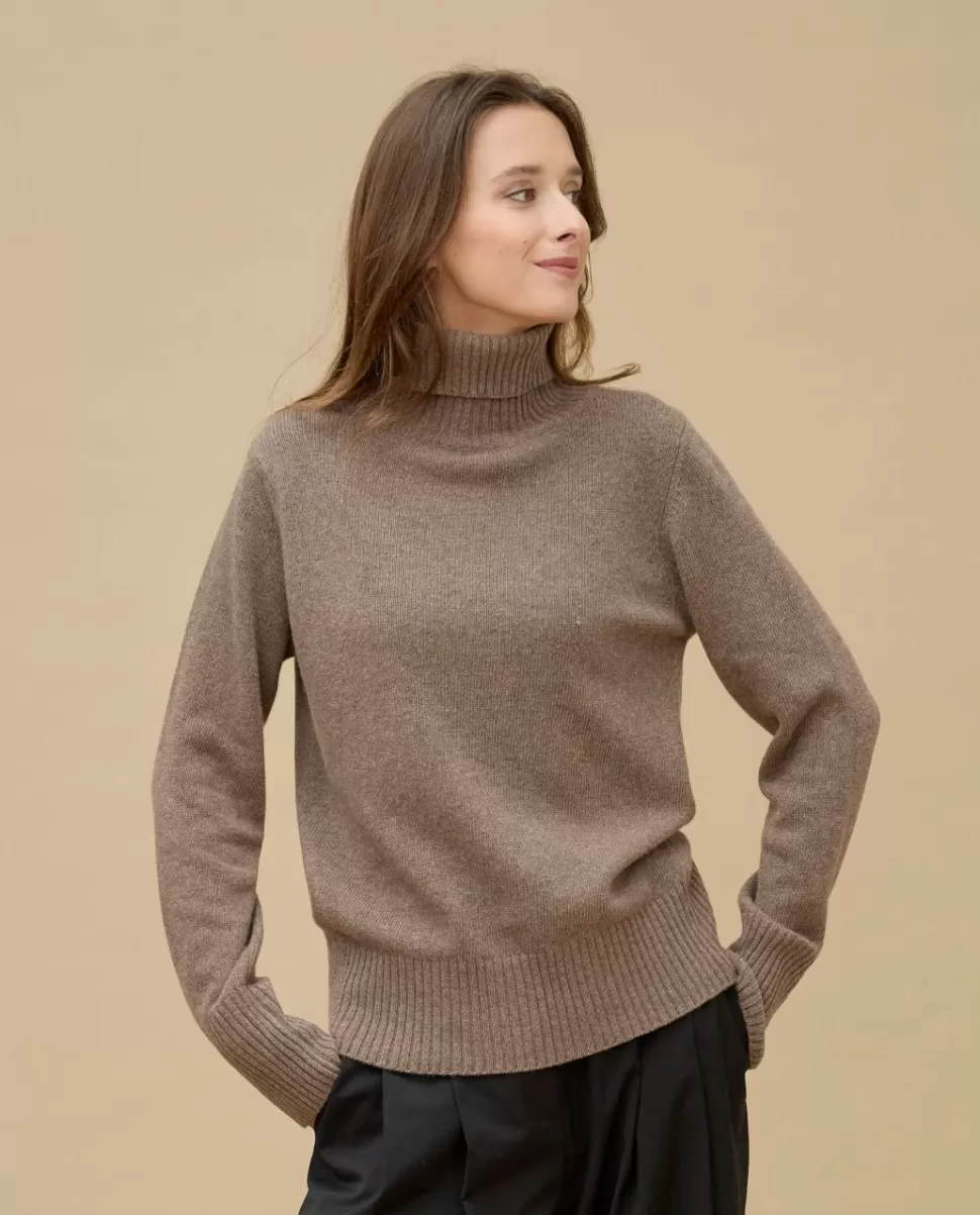 Femme Acanthe Col Roulé & Col Montant | Pulls & Cardigans | Pull col roulé laine-cachemire
