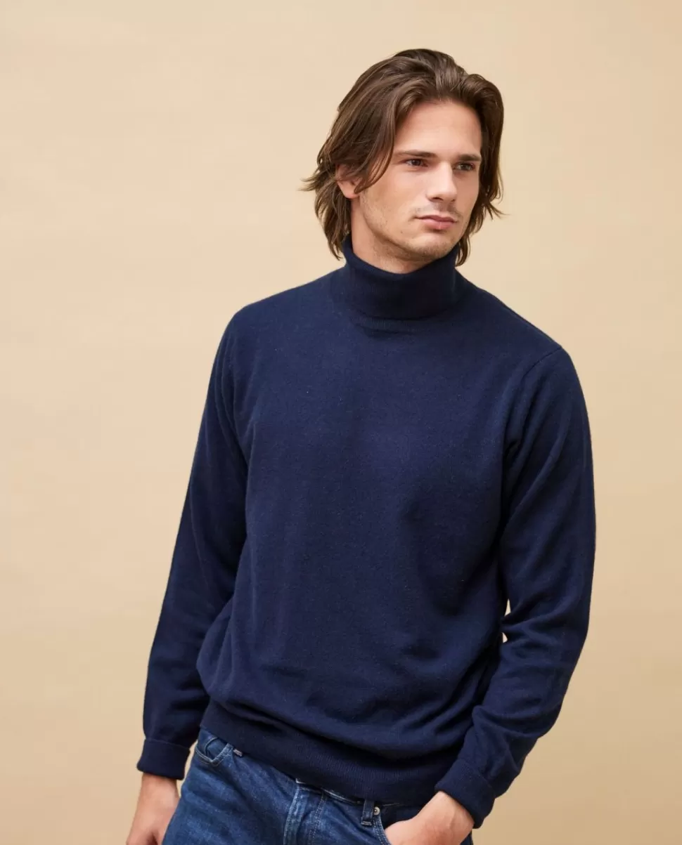 Homme Acanthe Col Roulé | Pulls | Pull col roulé 100% cachemire