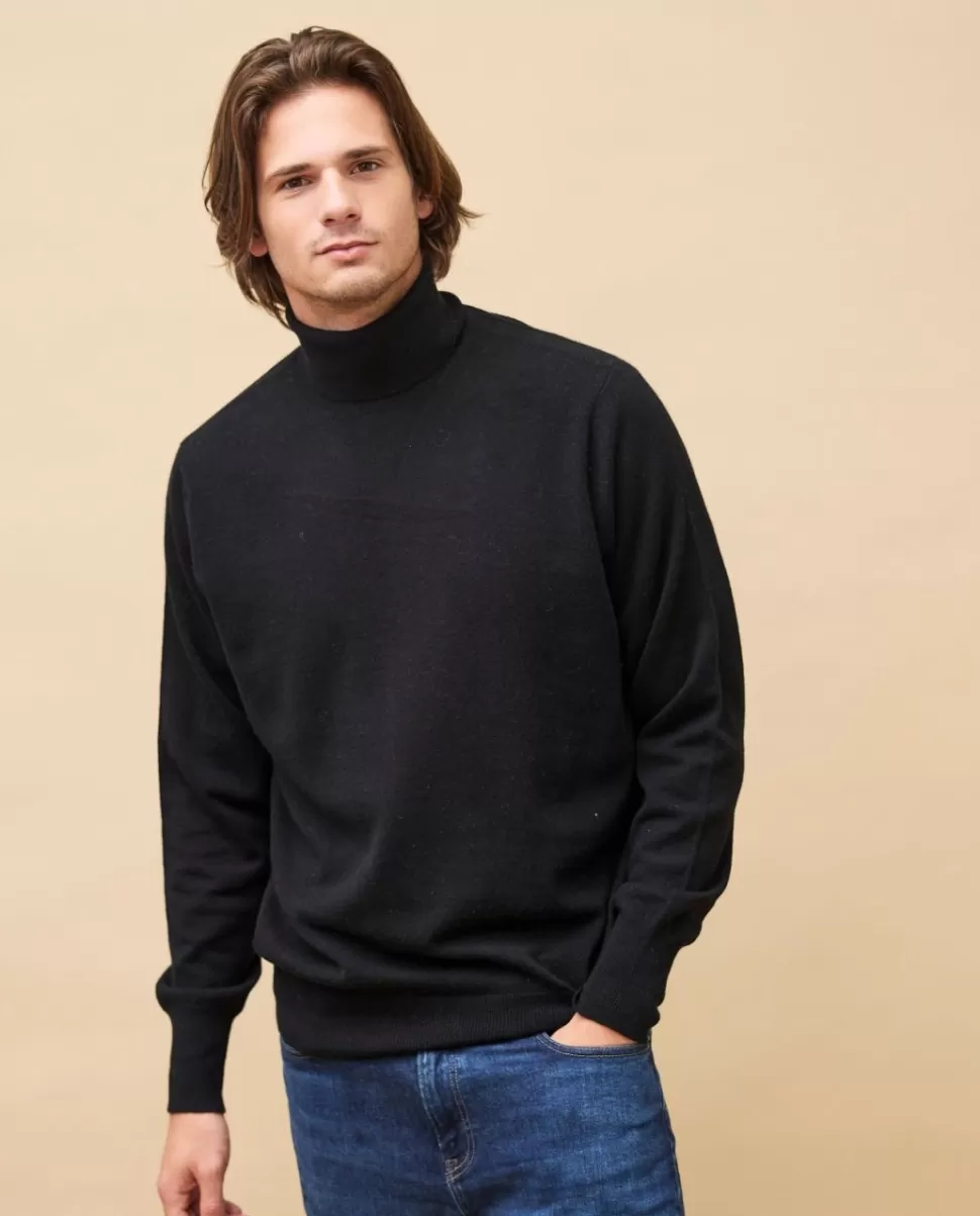 Homme Acanthe Col Roulé | Pulls | Pull col roulé 100% cachemire