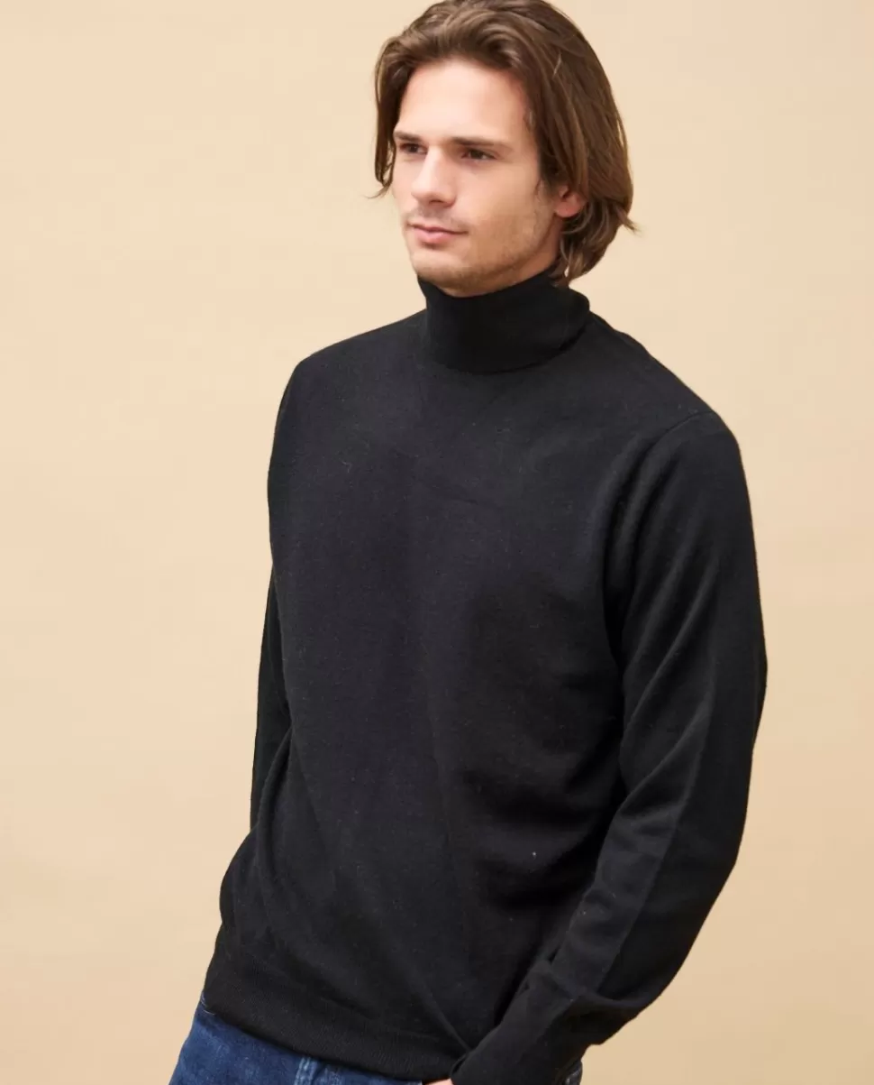 Homme Acanthe Col Roulé | Pulls | Pull col roulé 100% cachemire
