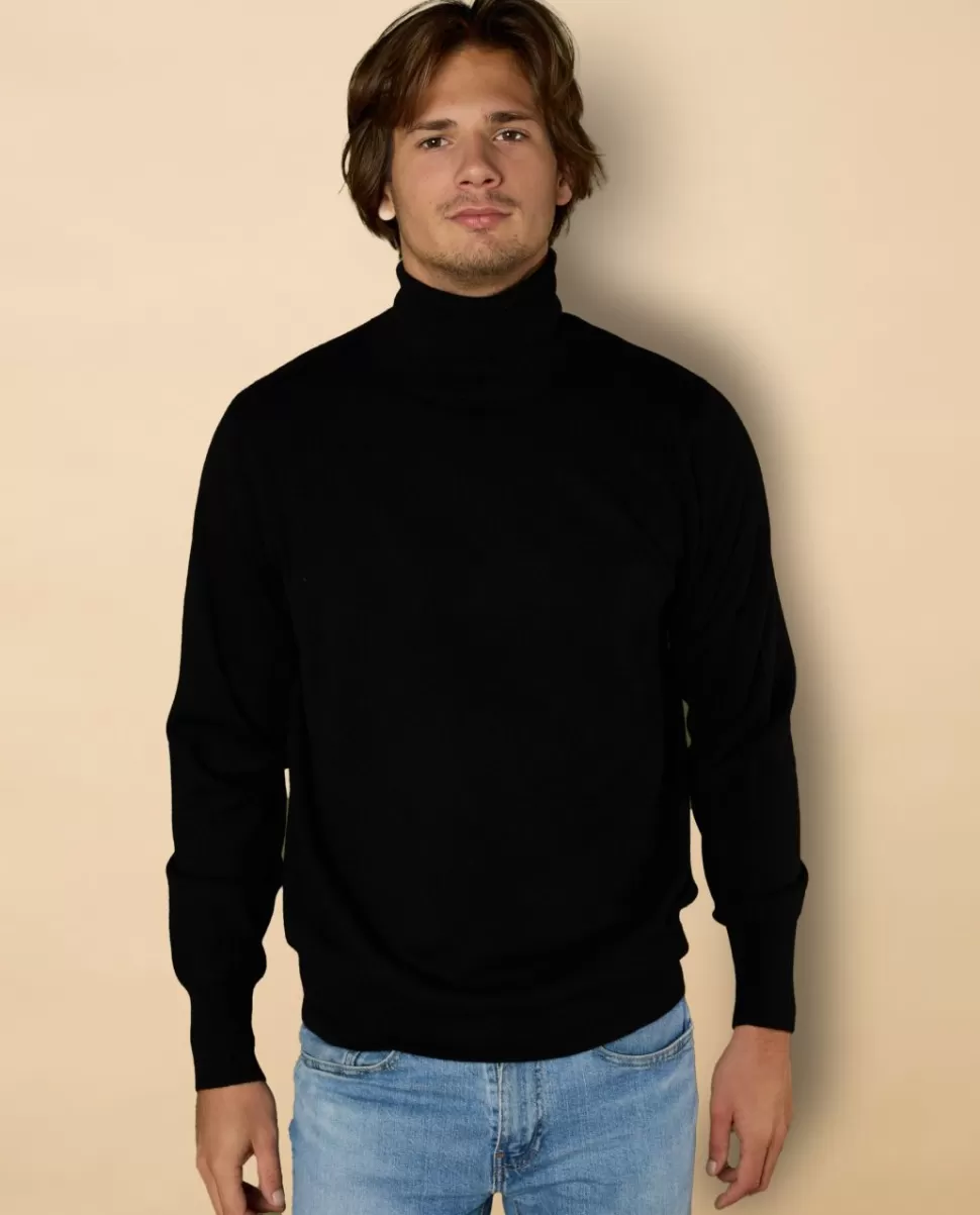 Homme Acanthe Col Roulé | Pulls | Pull col roulé 100% cachemire