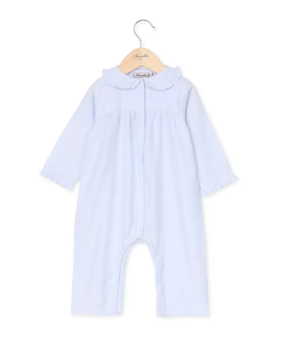 Acanthe Pyjamas | Pyjama combinaison chevron ciel