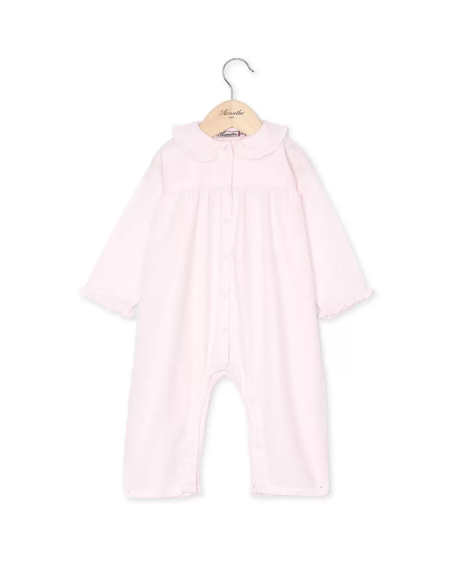 Acanthe Pyjamas | Pyjama combinaison chevron rose
