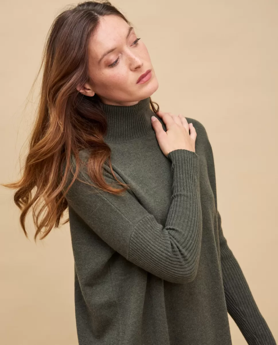 Femme Acanthe Robe & Pantalon | Robes & Pantalons | Robe col roulé 100% cachemire