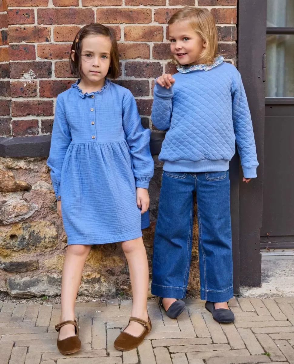 Enfant Acanthe Robes | Robe gaze de coton