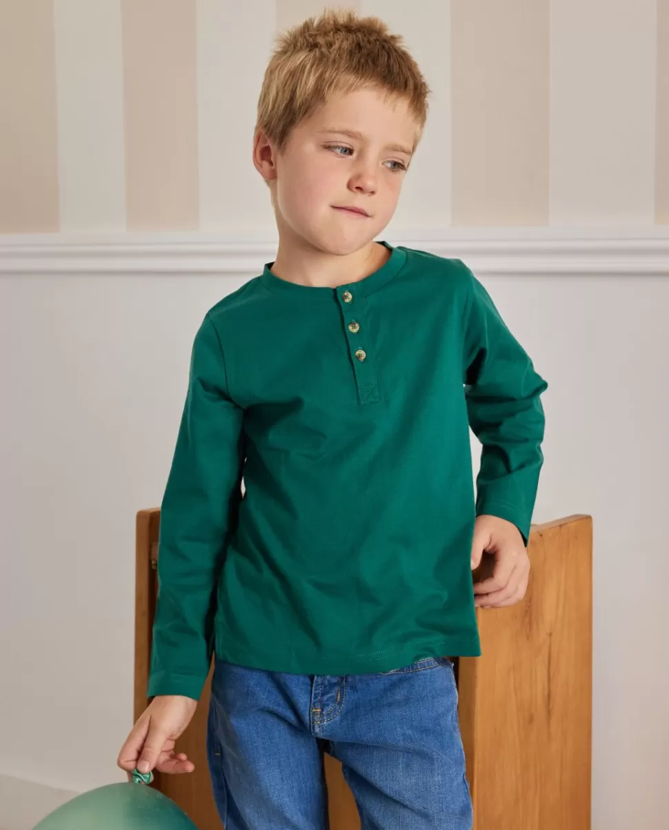 Enfant Acanthe Polos & T-Shirts | Tee shirt boutonné