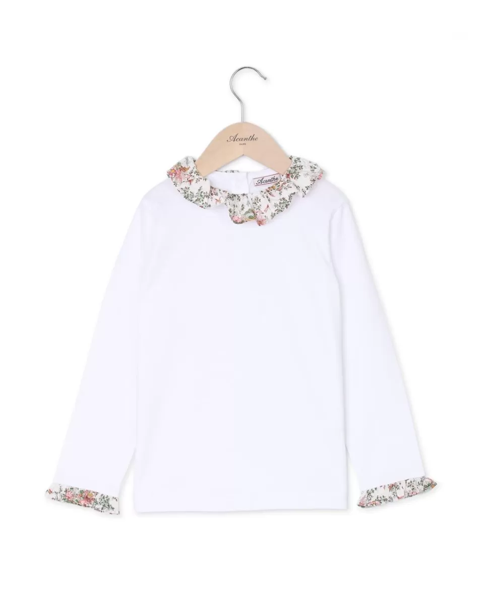 Enfant Acanthe Polos & T-Shirts | T-shirt à volants en tissu Liberty Miniature Wonderland